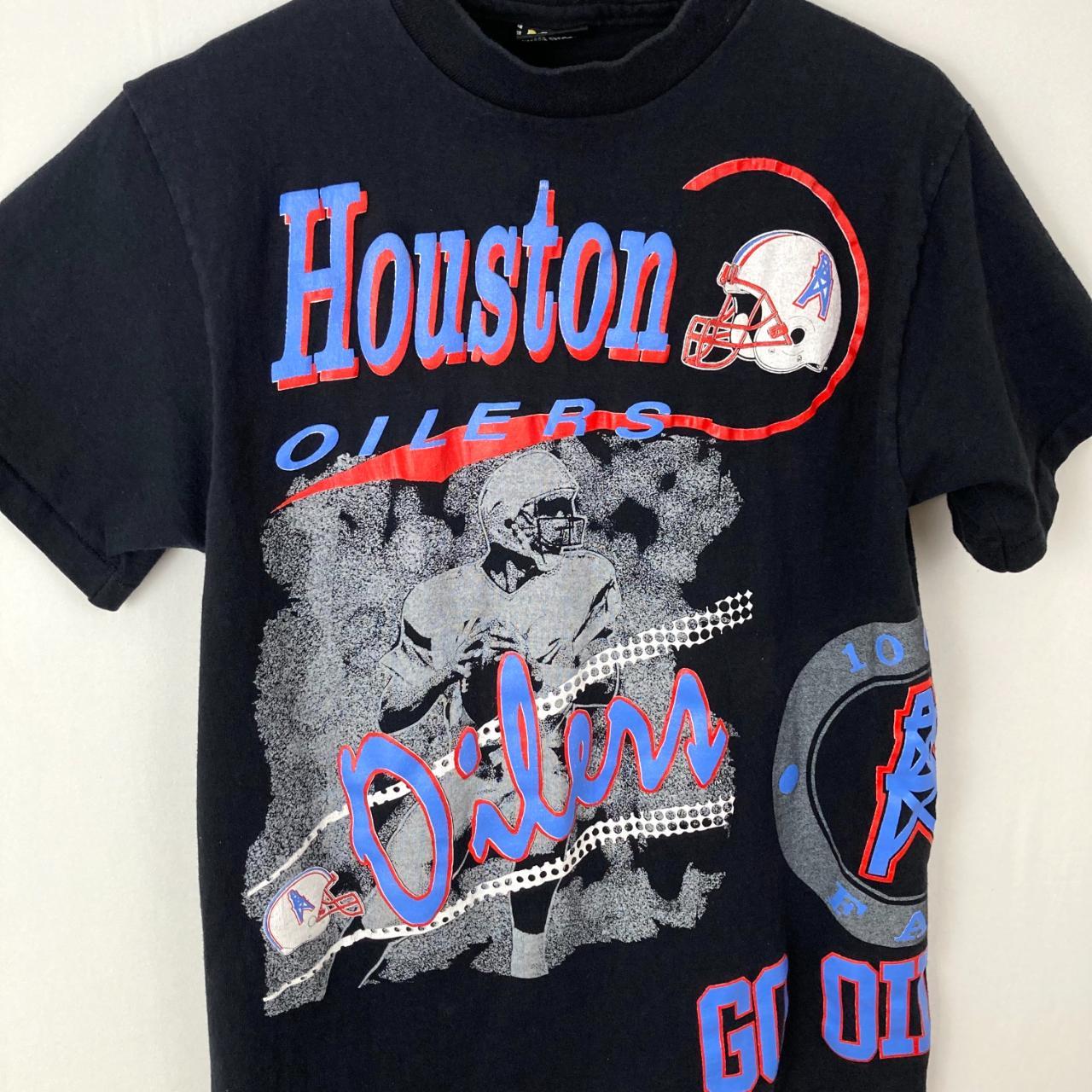 Vintage all over print Houston Oilers T-shirt | MSP