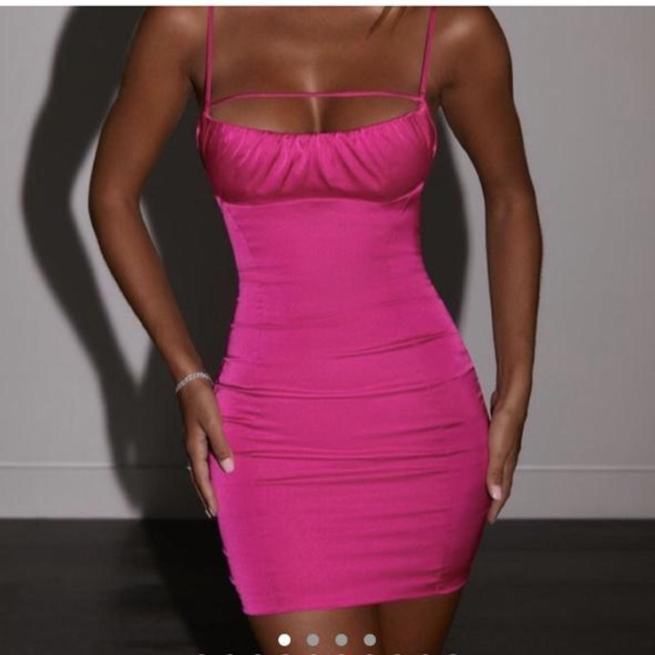 Oh polly clearance hot pink dress