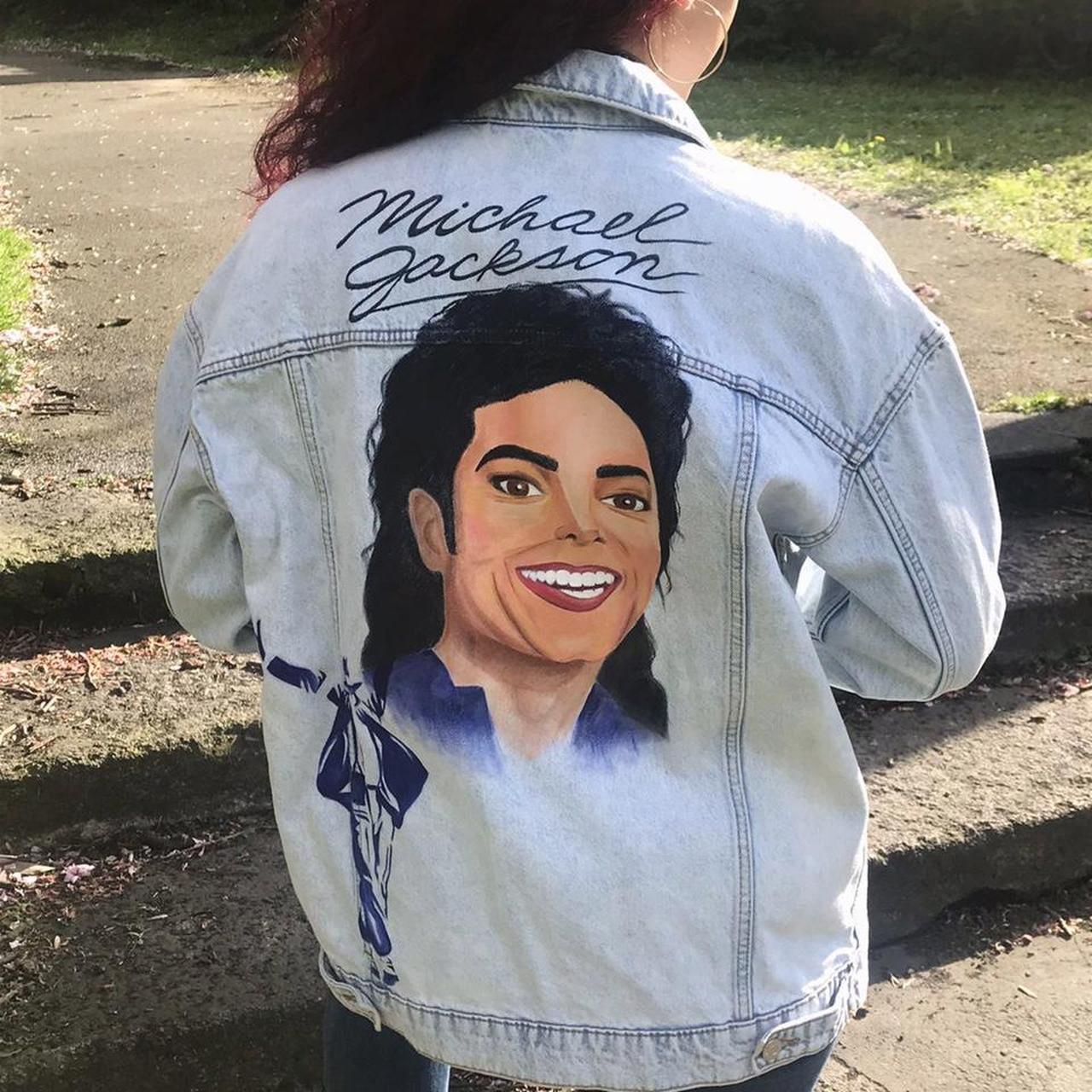 Michael jackson denim deals jacket