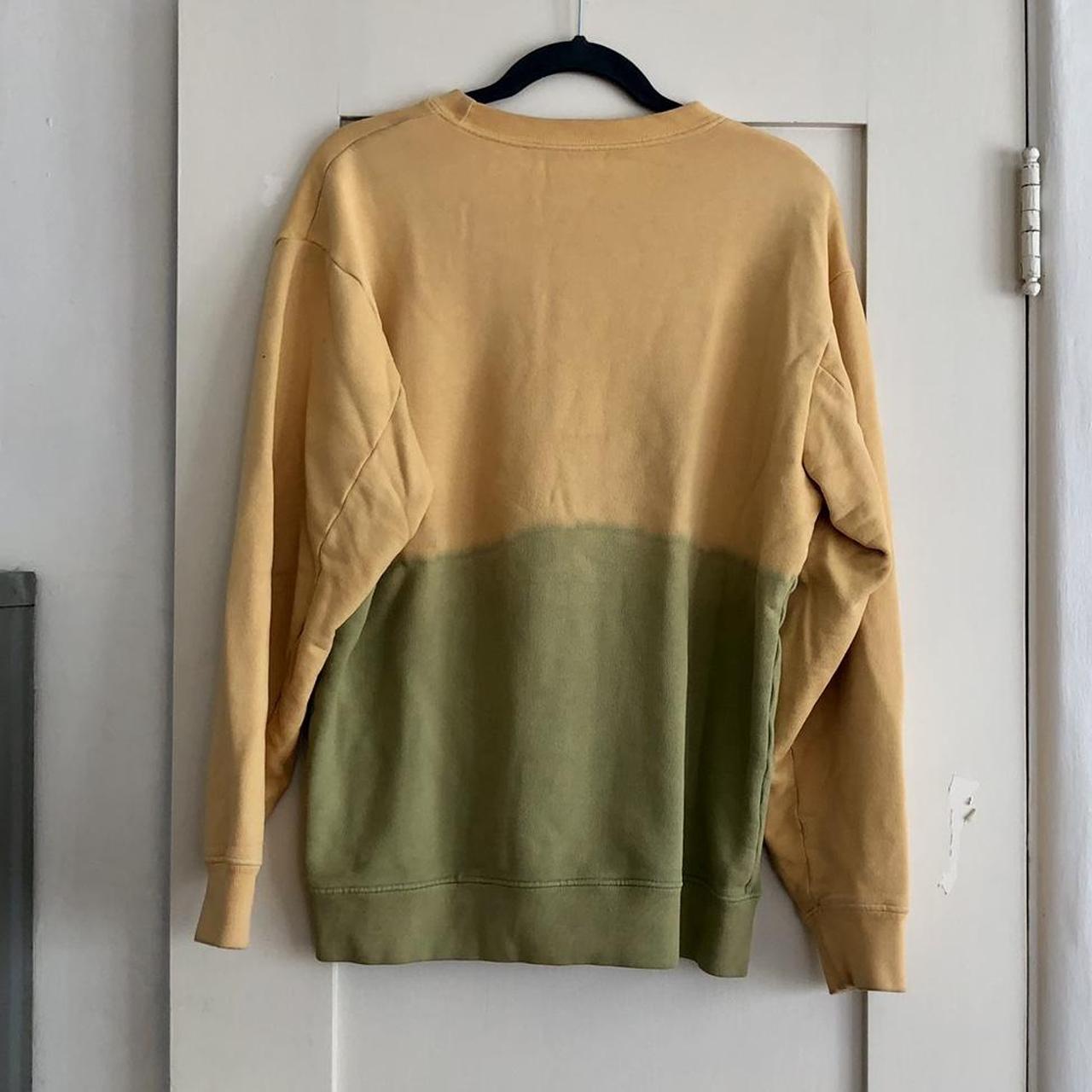 Eckhaus Latta Men's Yellow and Green Sweatshirt (2)