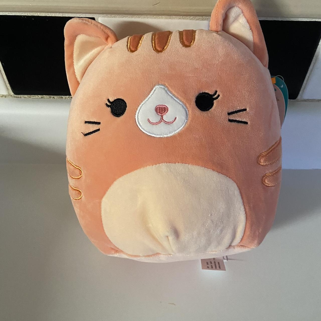 brand new valentine's day calico cat squishmallow, - Depop