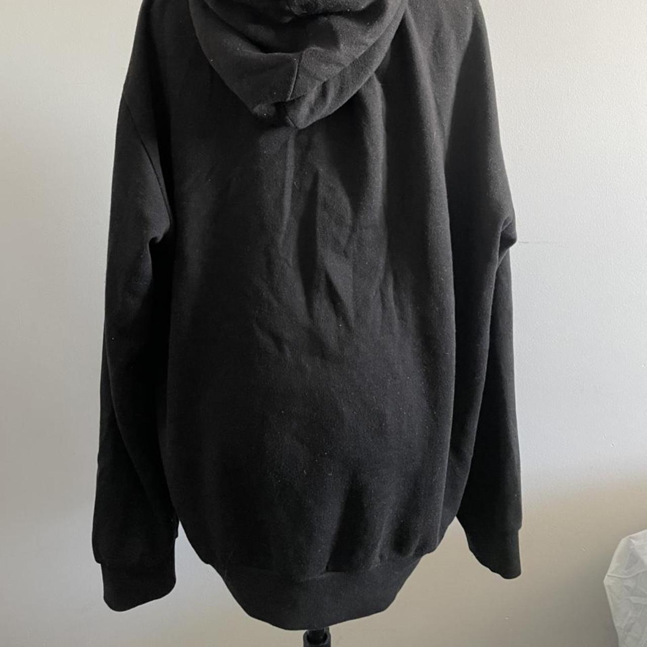 Marvel oversized black hoodie - Depop