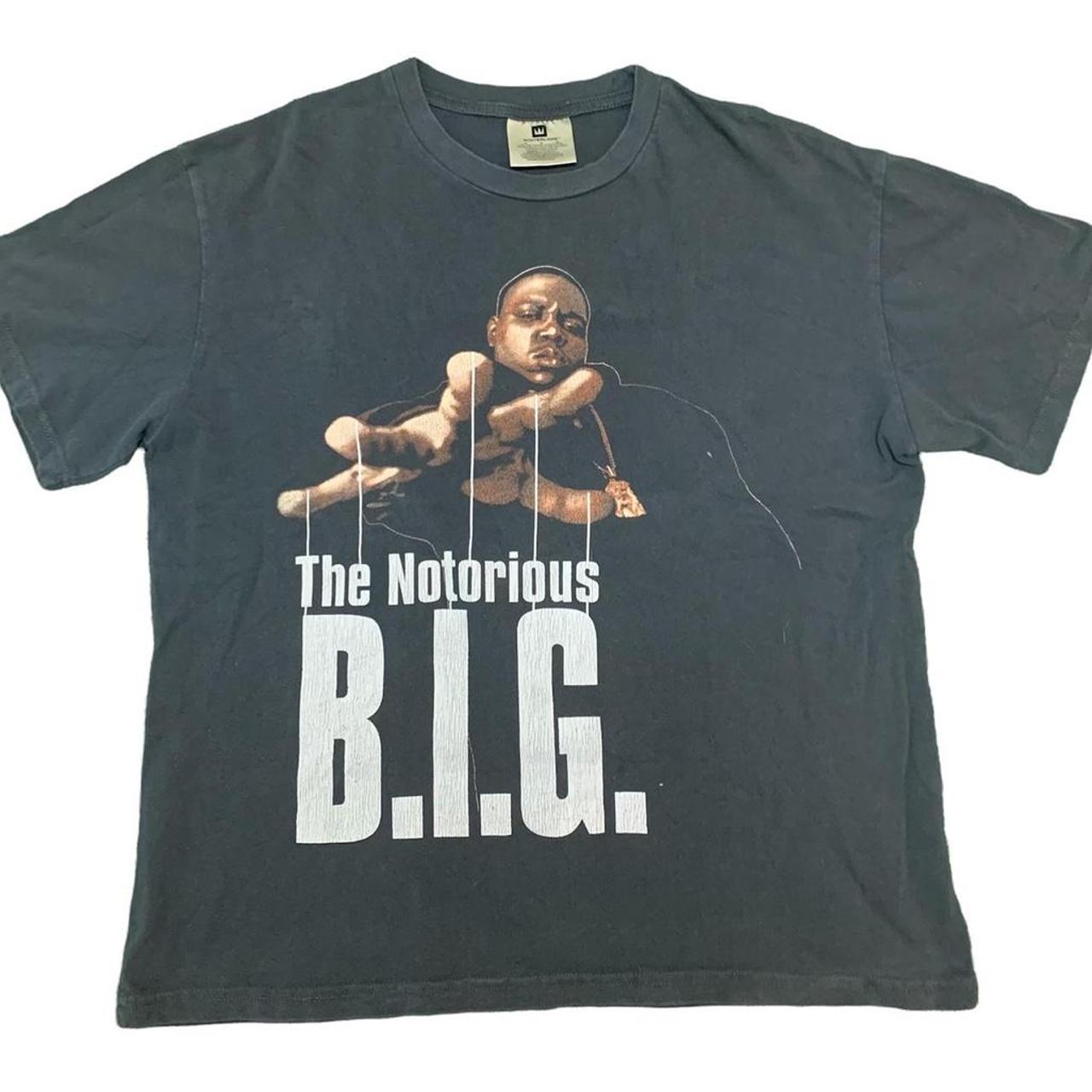 Vintage 90s Notorius B.I.G. Rap Tee, No major...