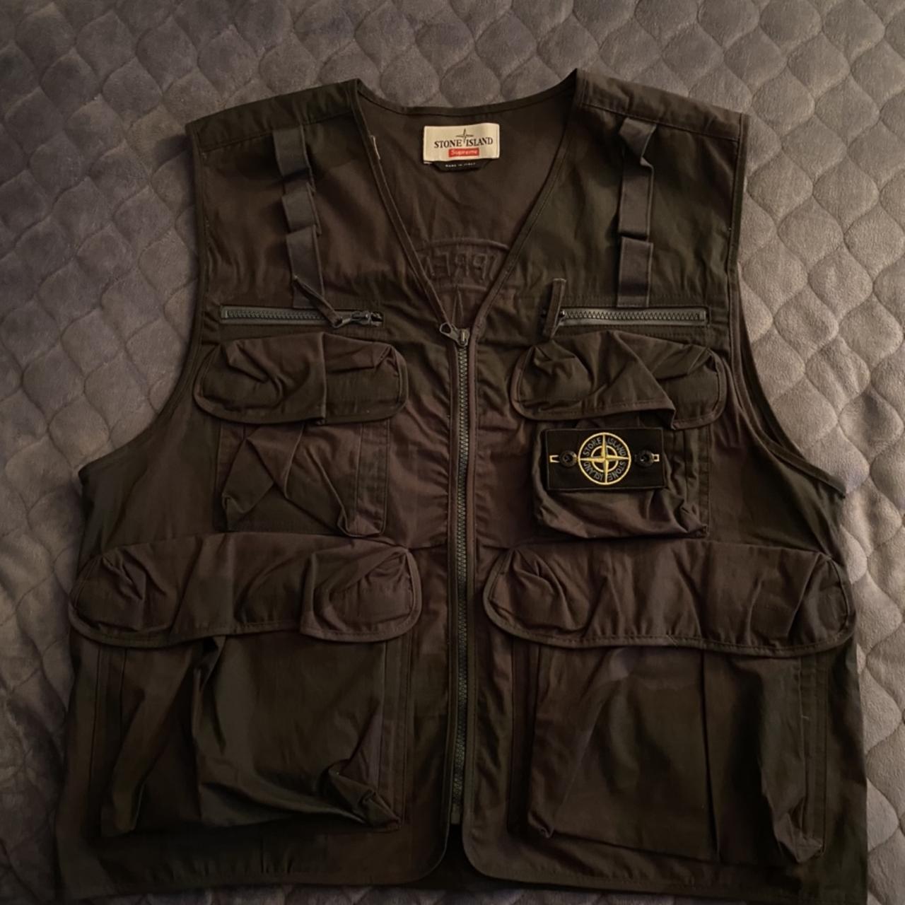 販売特注品 Supreme Stone Island Camo Cargo Vest ベスト PRIMAVARA