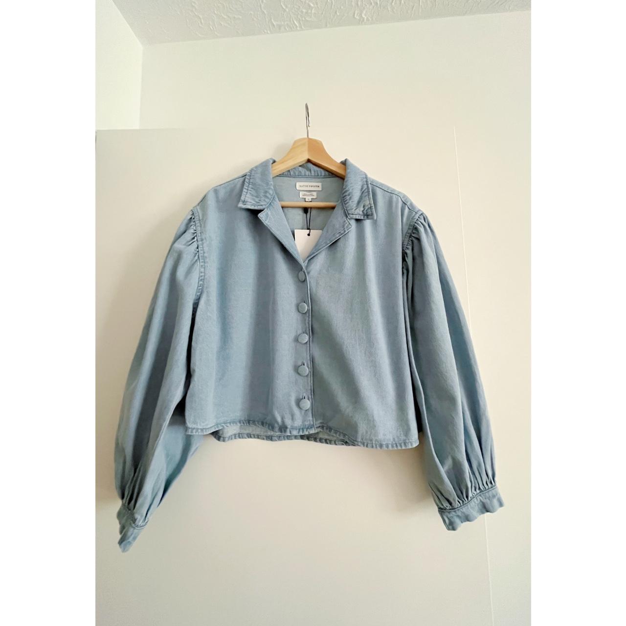 Native Youth Women's Blue Shirt