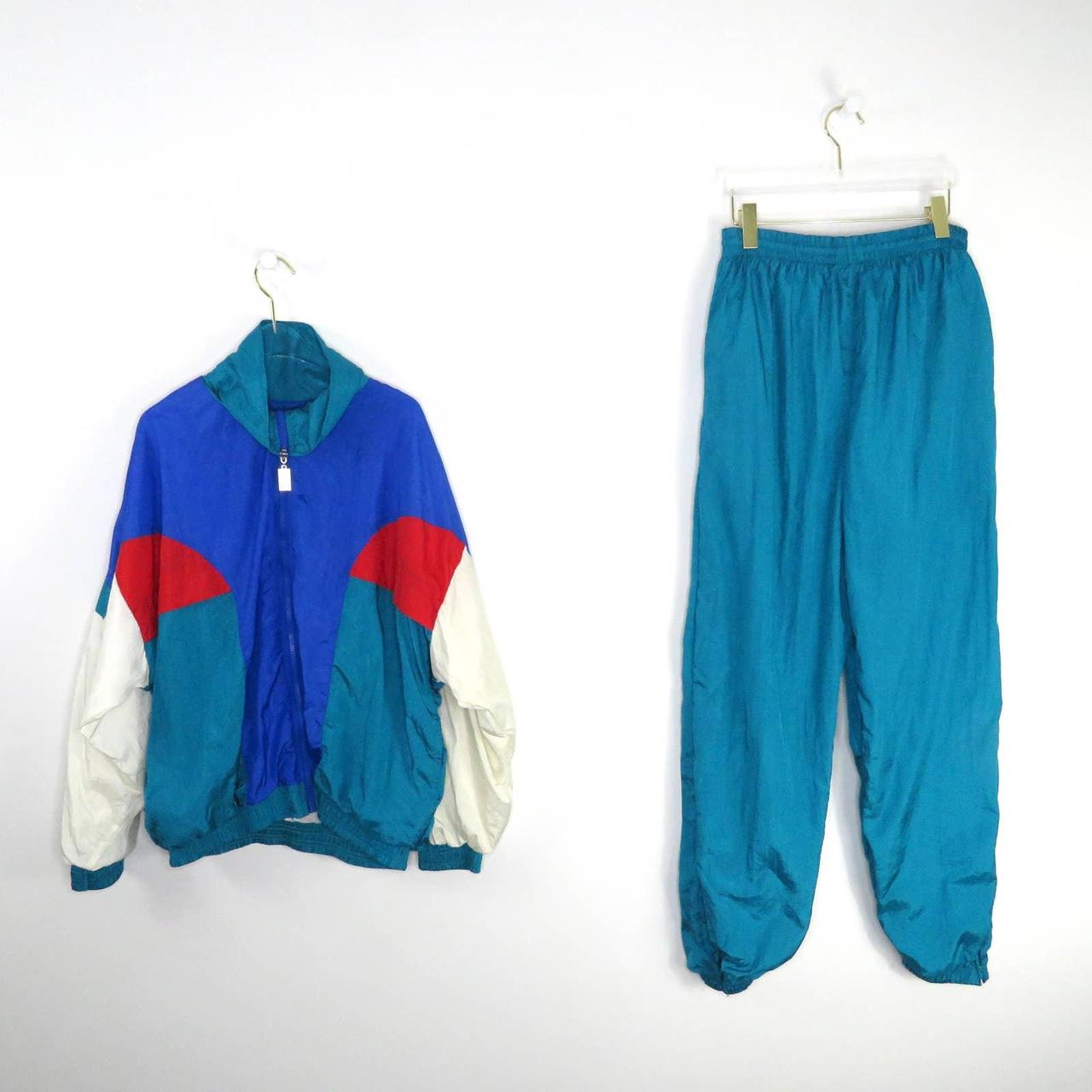 1980s Vintage Tracksuit. Retro 1980s Vintage... - Depop