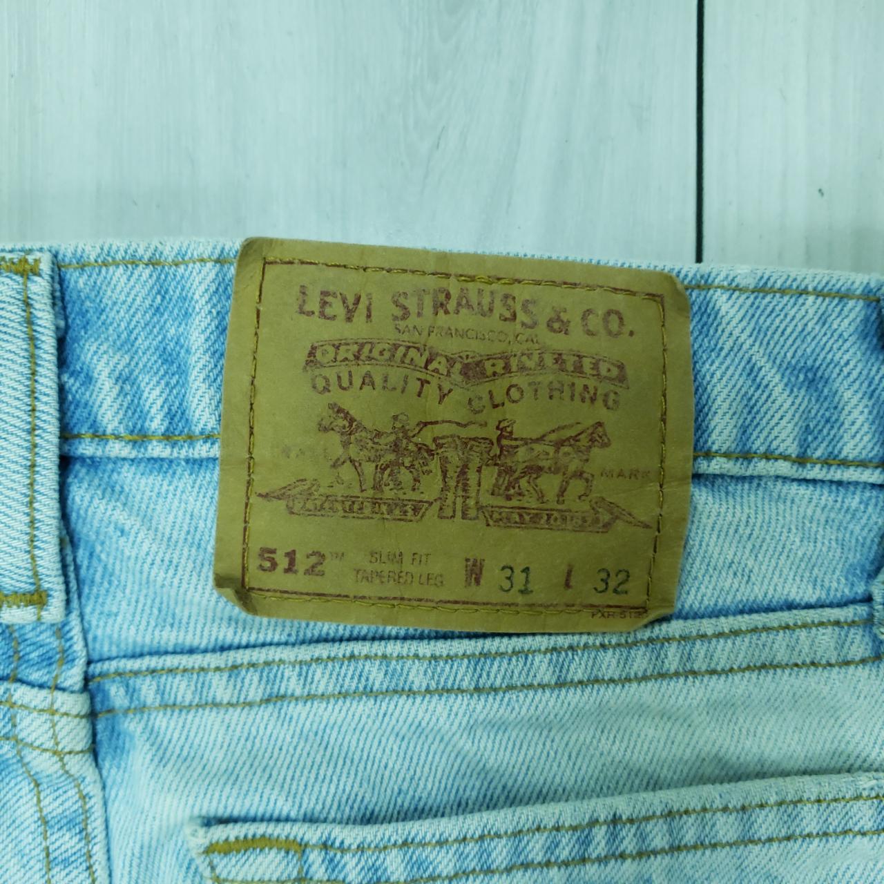 Levi's 512 Made In Canada Size 31/32 - Depop