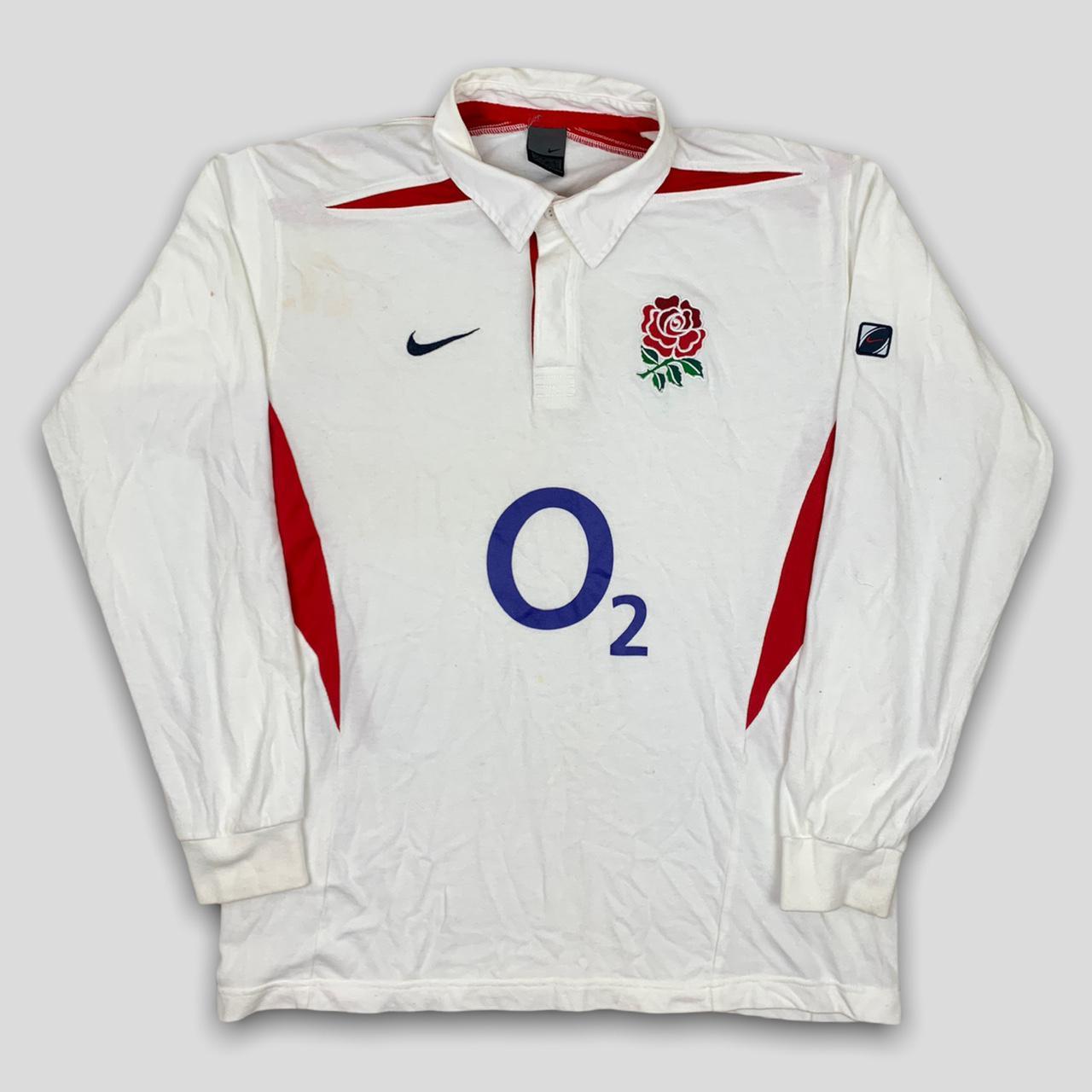 Vintage England Rugby shirt 0521 - Early 2000’s... - Depop