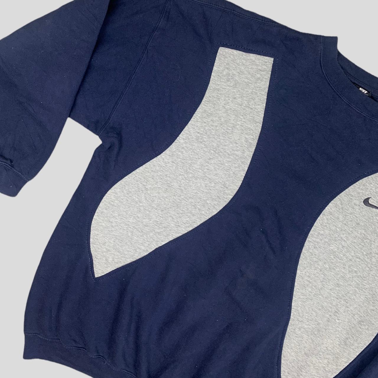 reworked nike sweatshirt