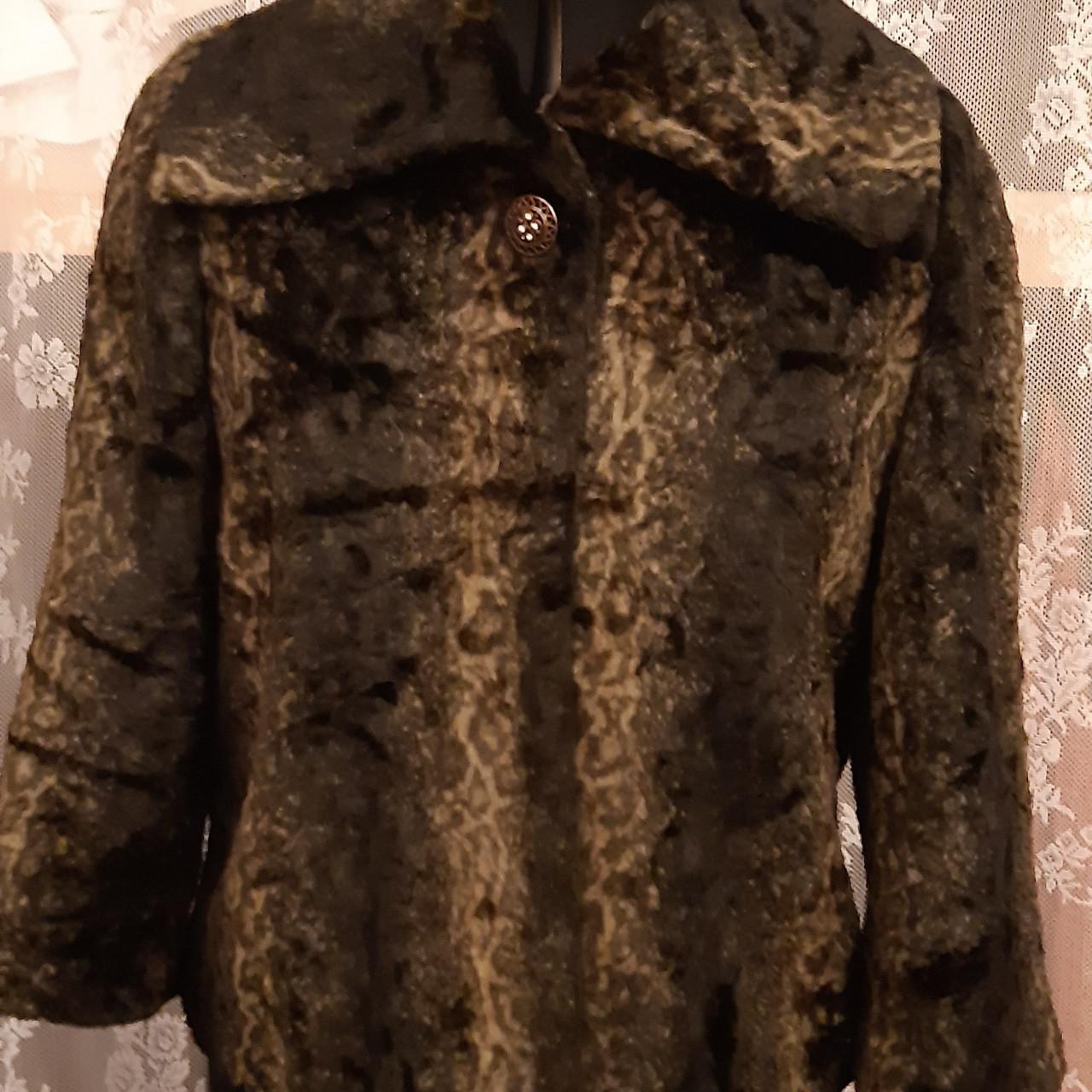 M S, Per Una, Vintage 50s style Faux Fur,