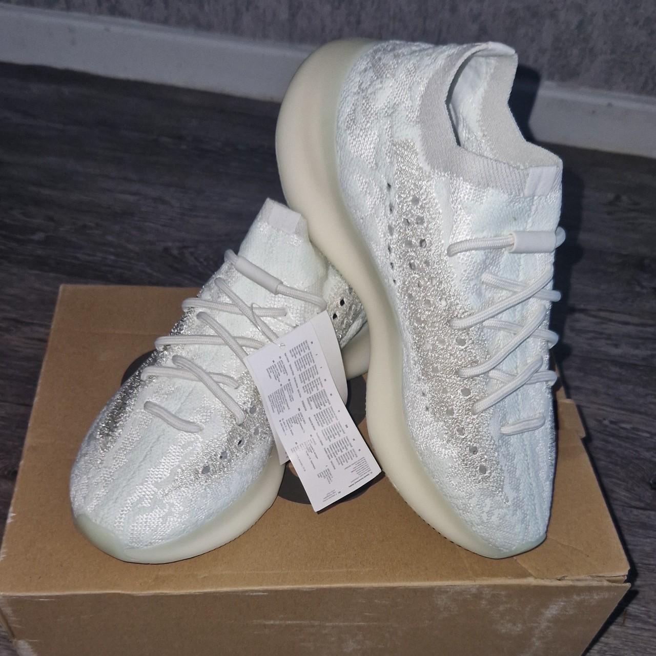 yeezy boost calcite glow on feet