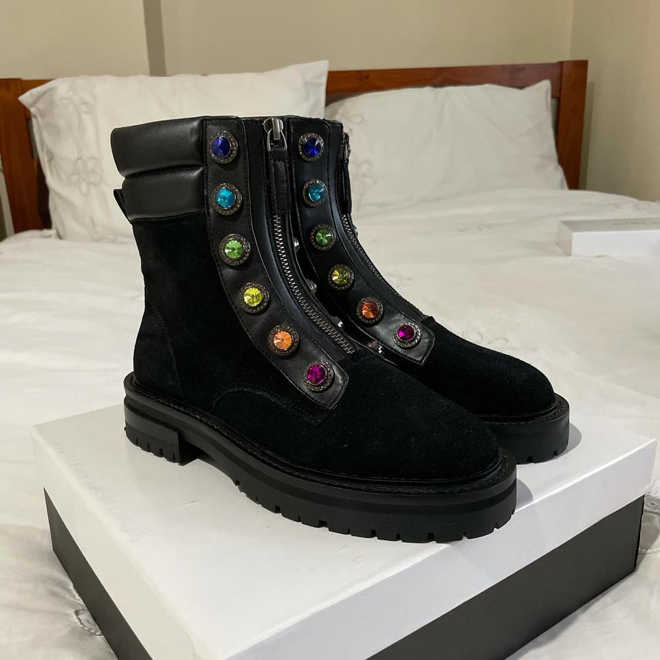 kurt geiger rainbow bobby boots