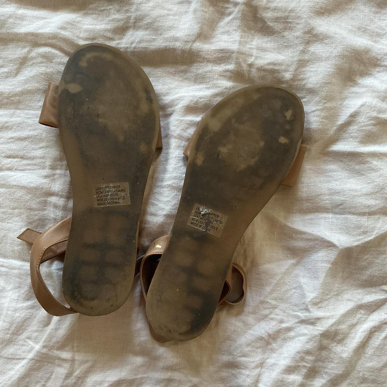 Windsor Smith Lucee tan sandals Size 8 though I am Depop