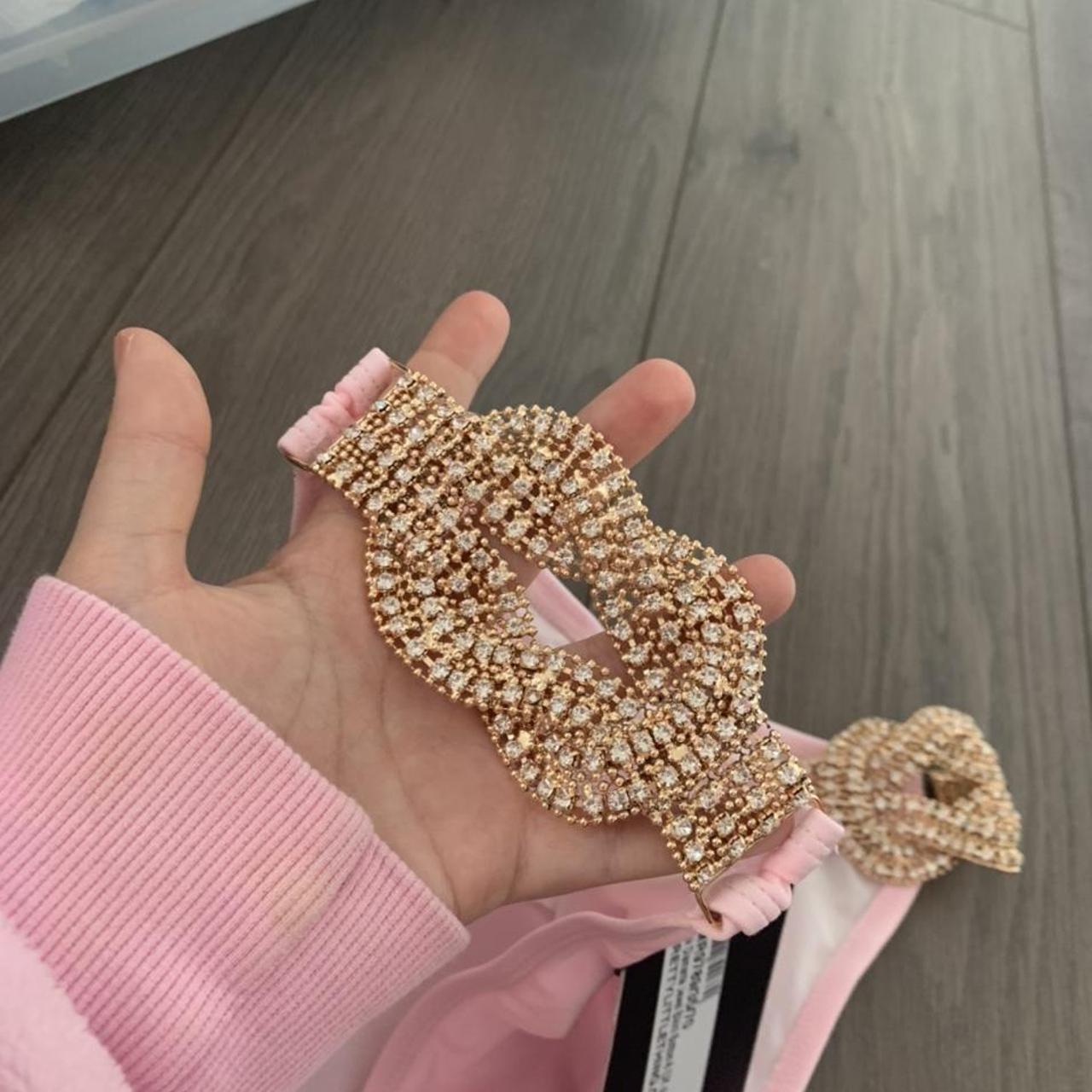 Super cute baby pink pretty little thing bikini... Depop