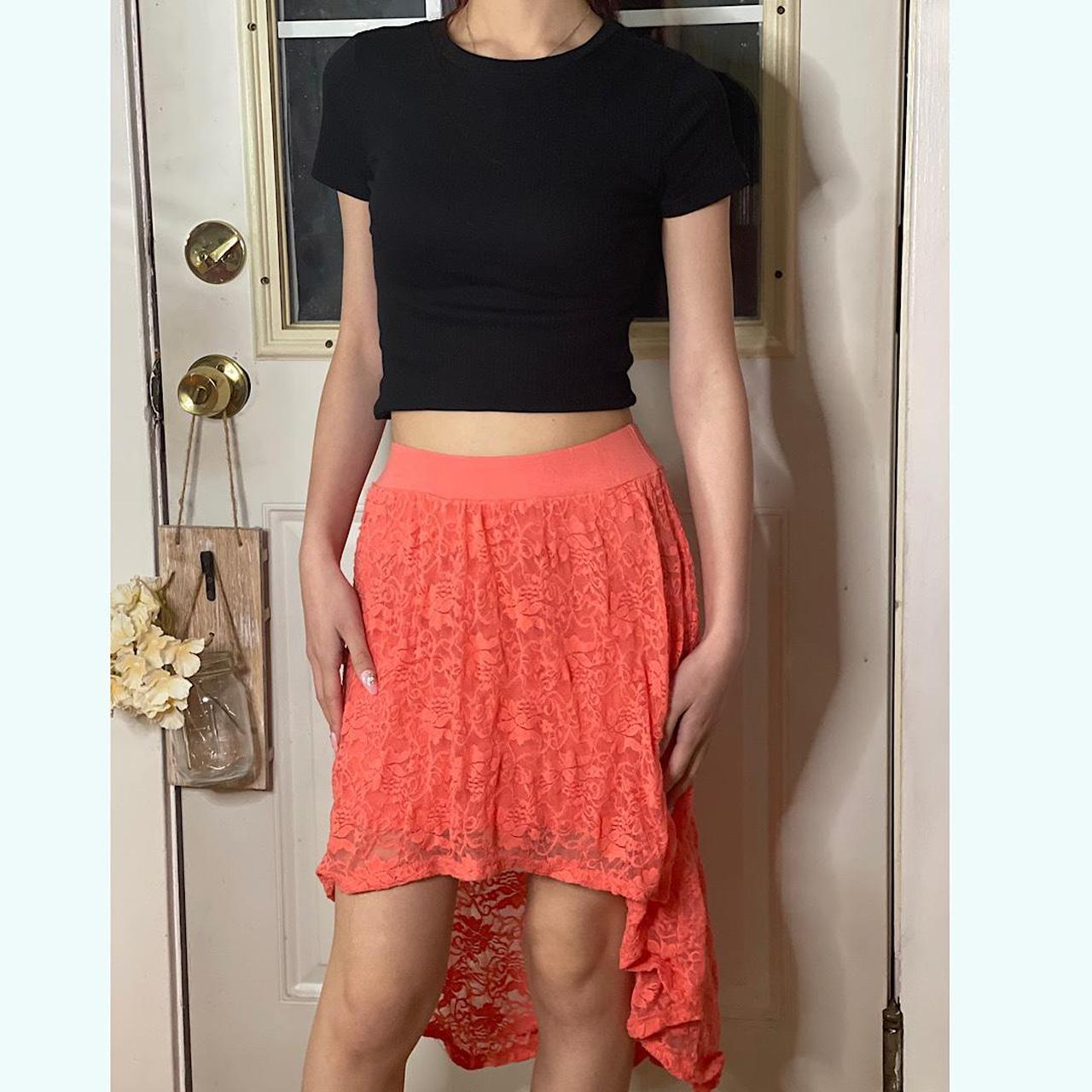 High low skirt clearance xs