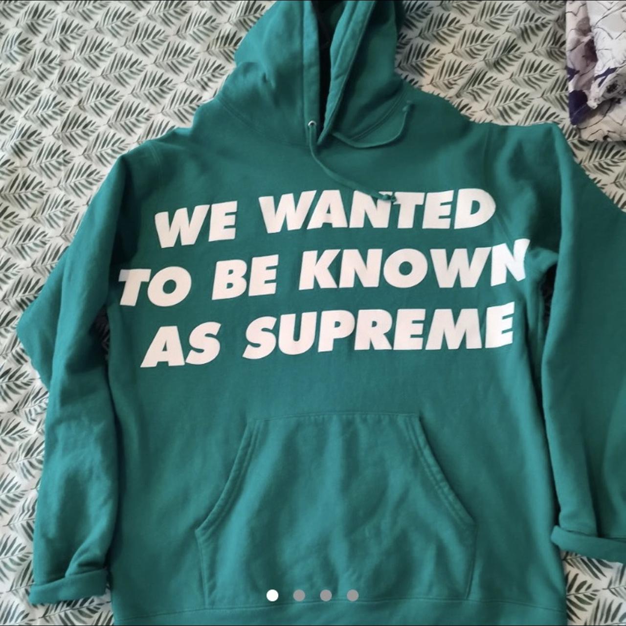 Supreme bogo hoodie! Has been worn a good amount - Depop