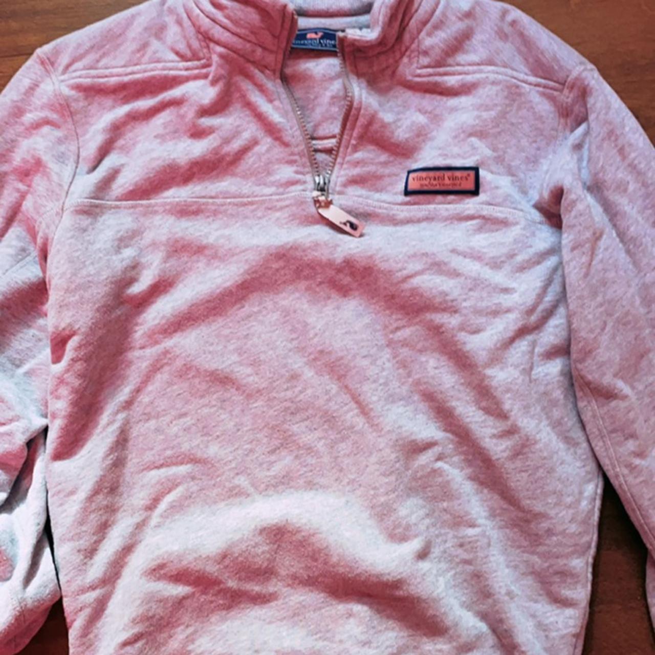 Vineyard Vines Women's Grey Hoodie Depop