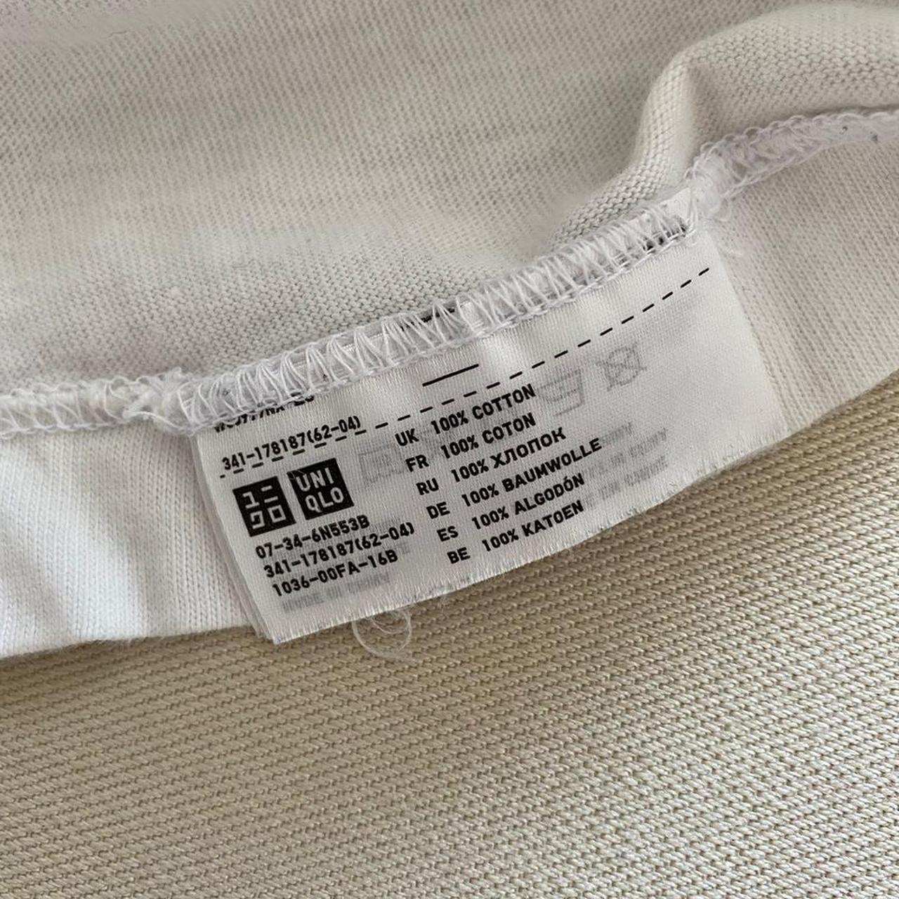 UNIQLO Women's White T-shirt | Depop