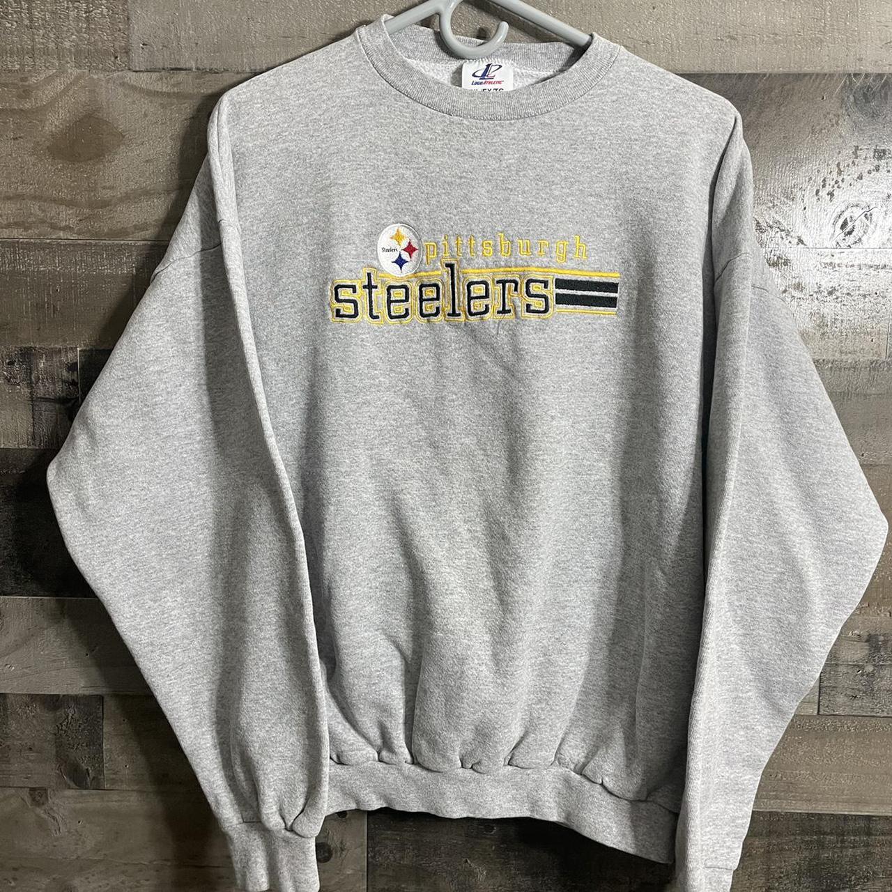 Vintage 90s Pittsburgh Steelers sweatshirt... - Depop