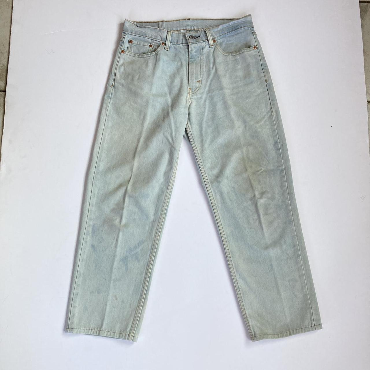 Levi’s 550’s 30” x 30” super light wash jeans. Worn... - Depop