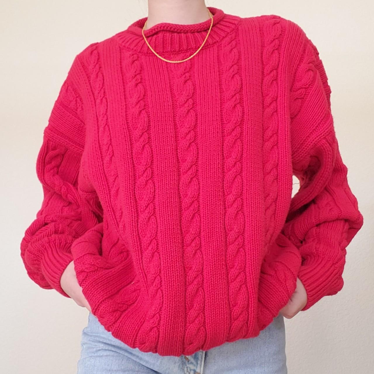 Gap Women's Red Jumper | Depop