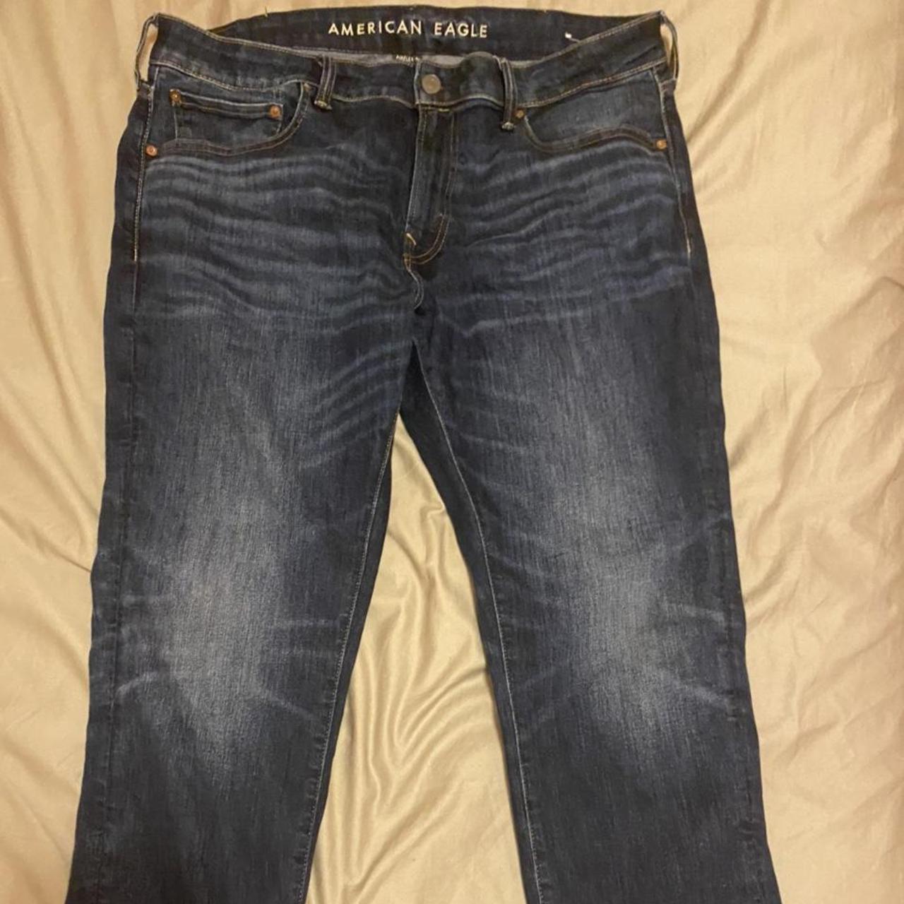 American Eagle Outfitters Men's Blue Jeans | Depop