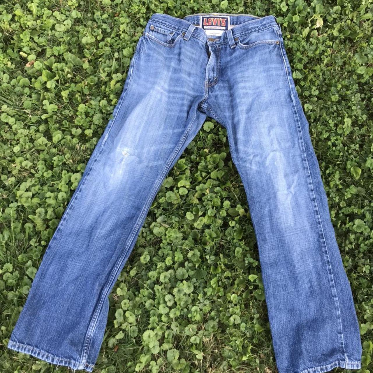 levi's thrifted jeans