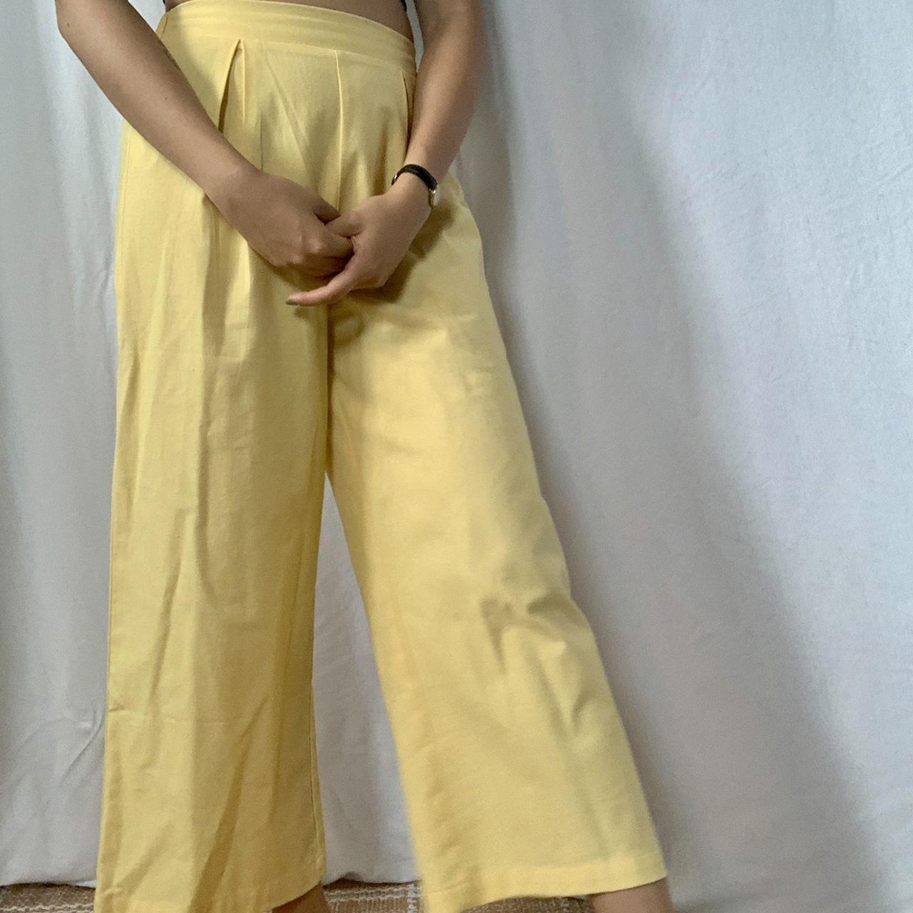 Product Image 1 - YELLOW LINEN PANTS

~ free shipping