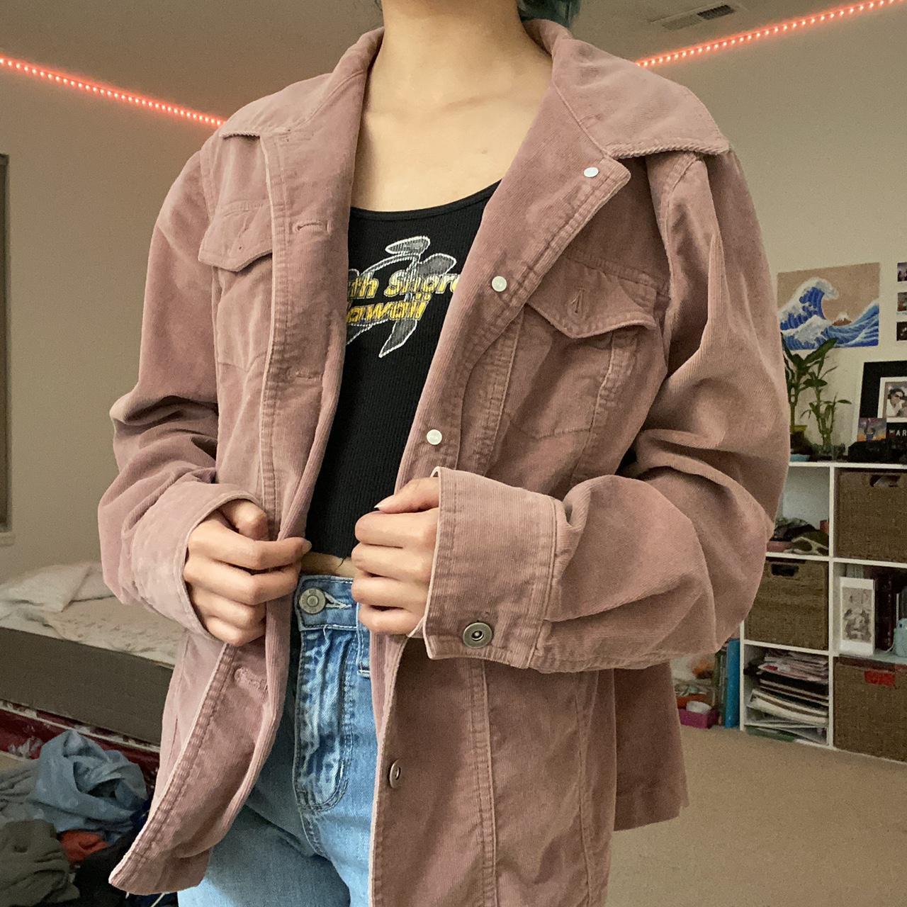 dusty rose jacket
