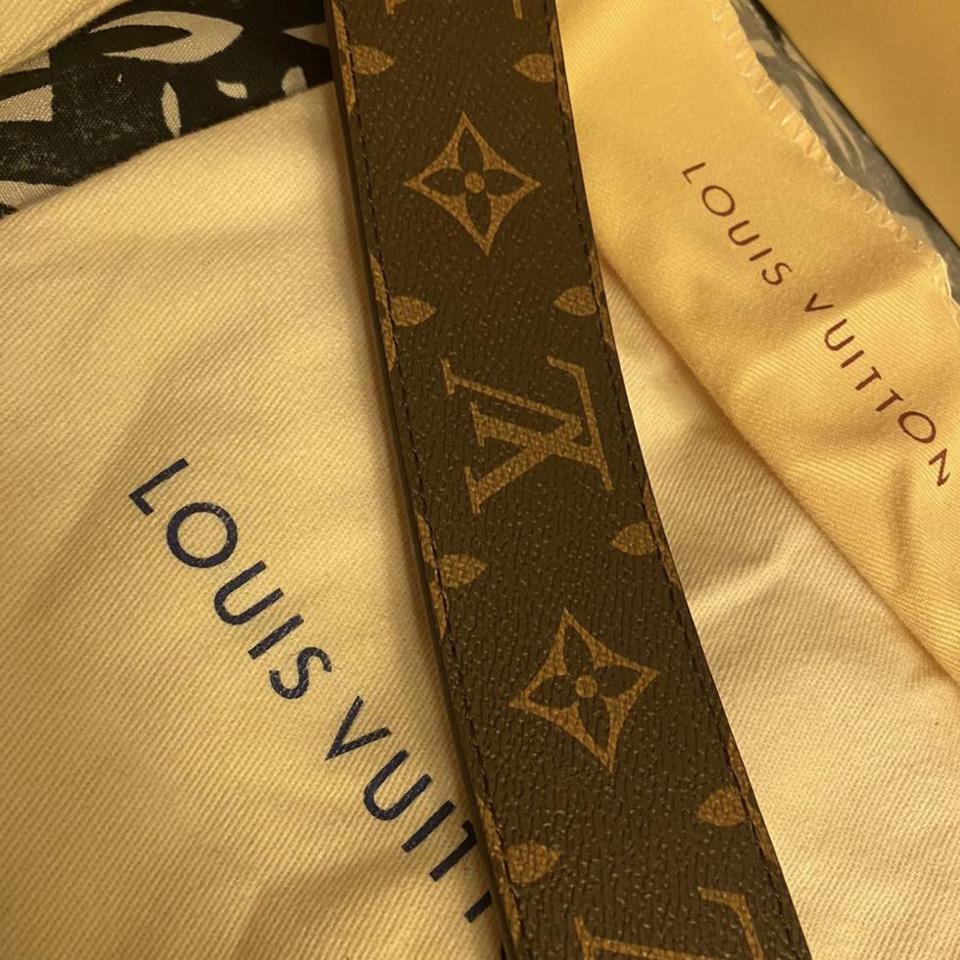 Brown Louis Vuitton Headband