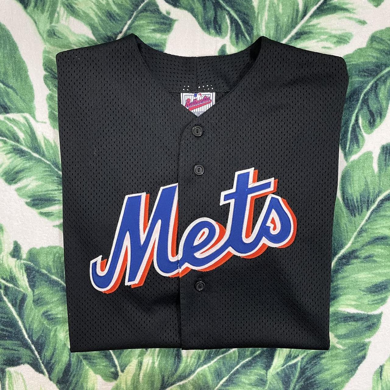 New York Mets vintage style fresh mesh-like jersey - Depop