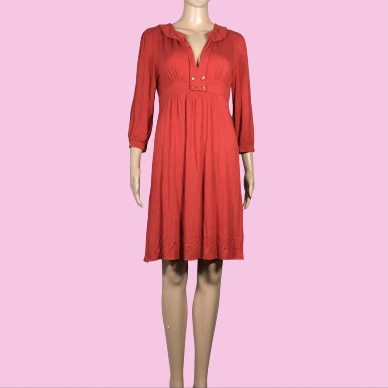 UPDATED The “Bella” Dress Ella Moss Orange 3/4... Depop