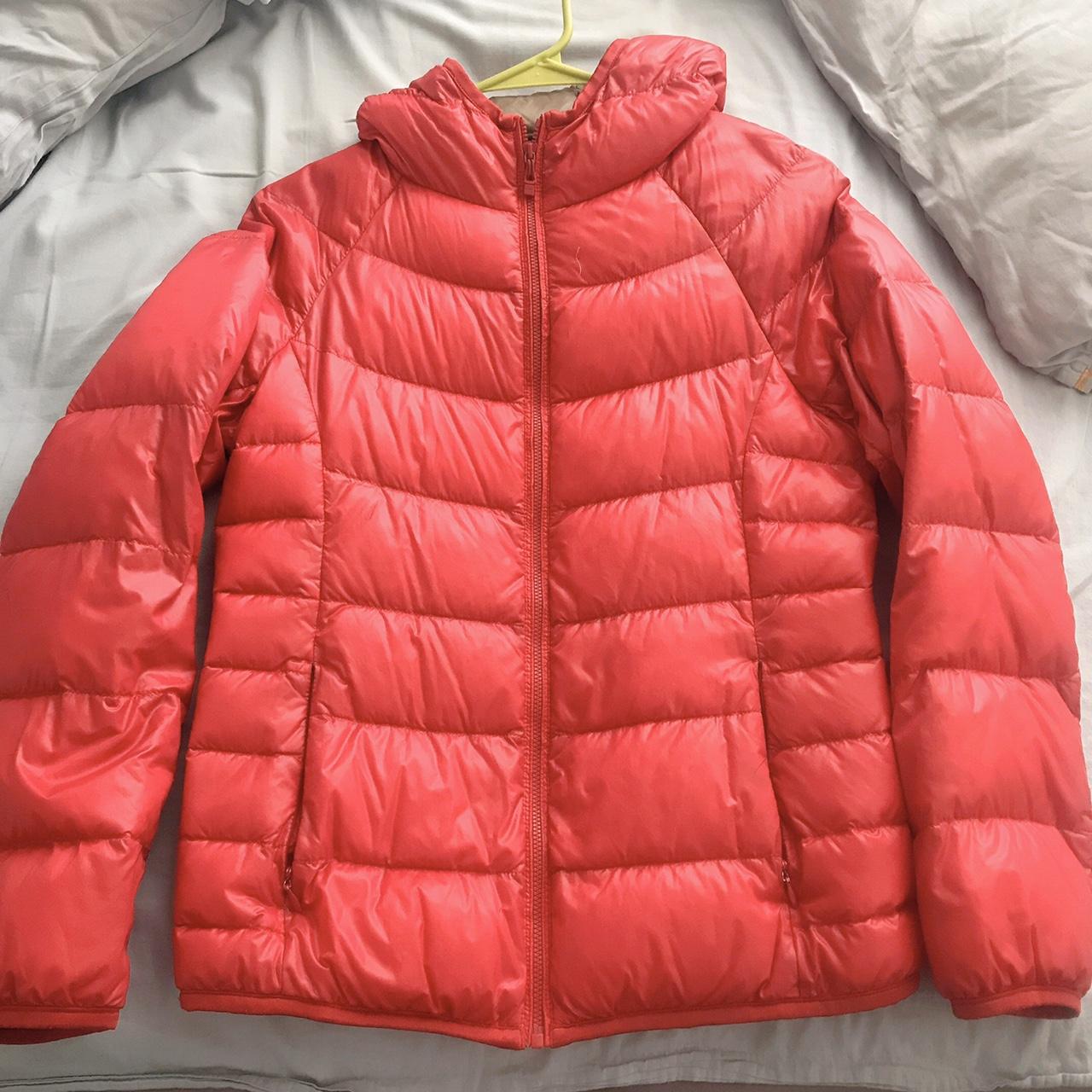 UNIQLO Women's Red Jacket | Depop