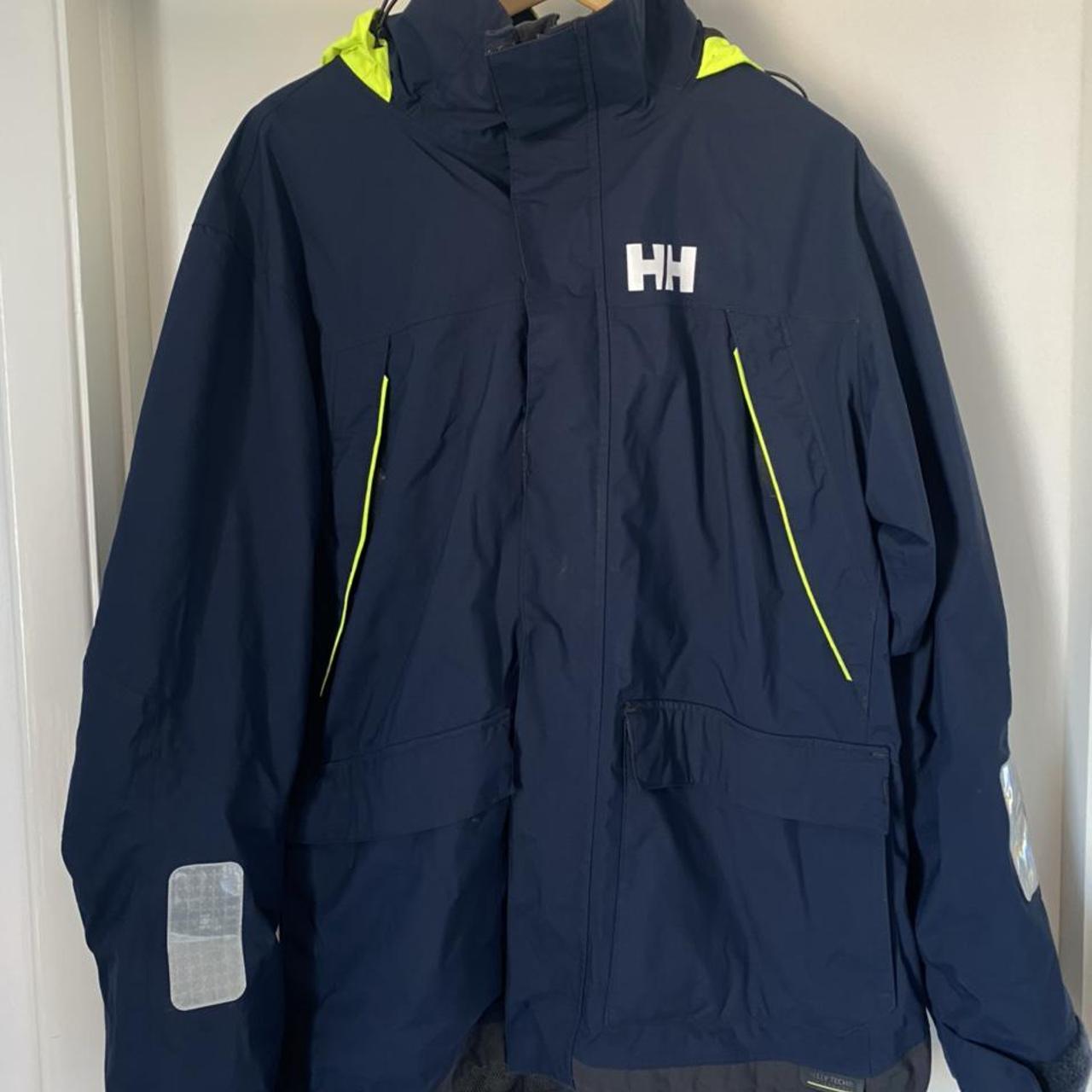 Helly Hansen sailing/ boating jacket hardly worn... Depop