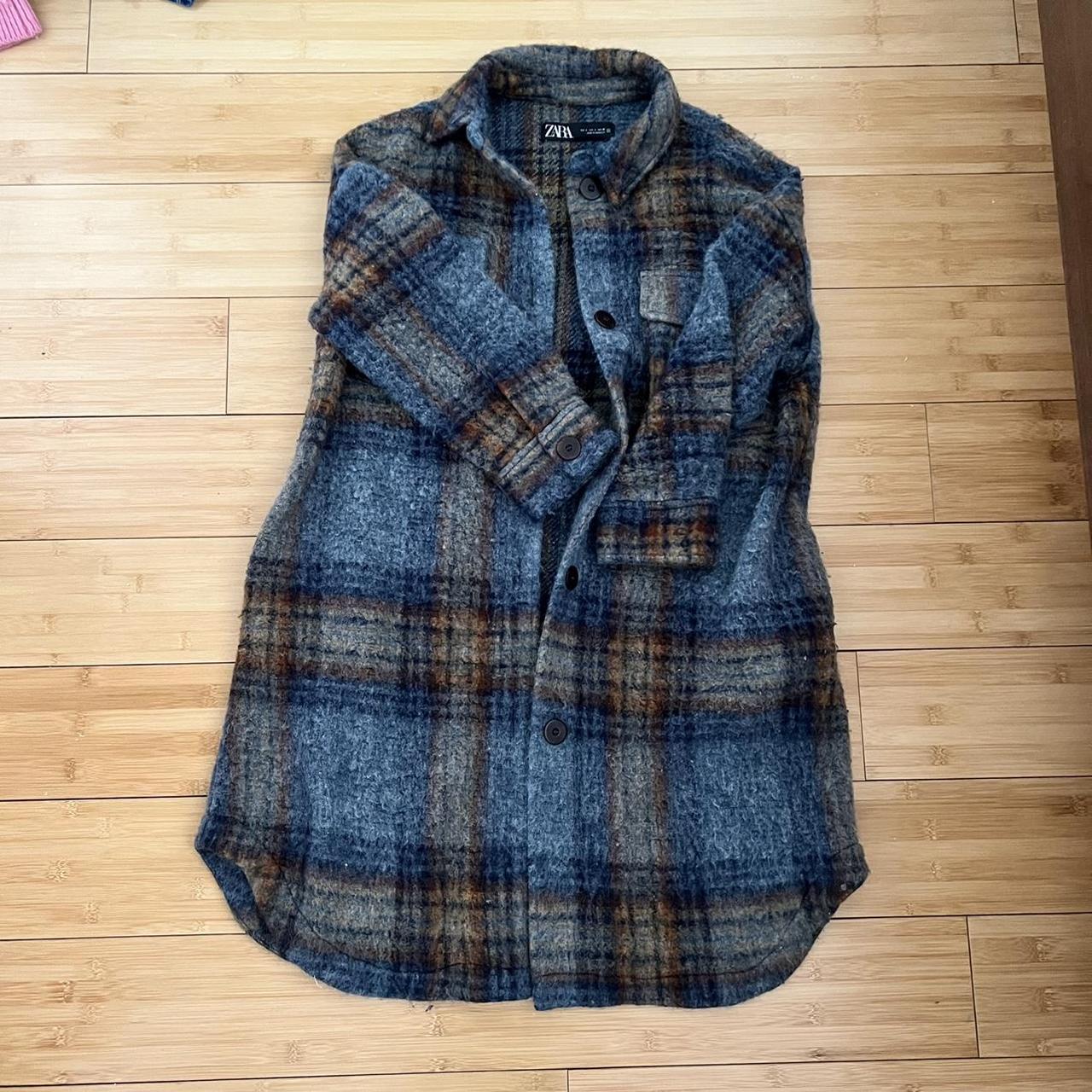 zara jacket flannel