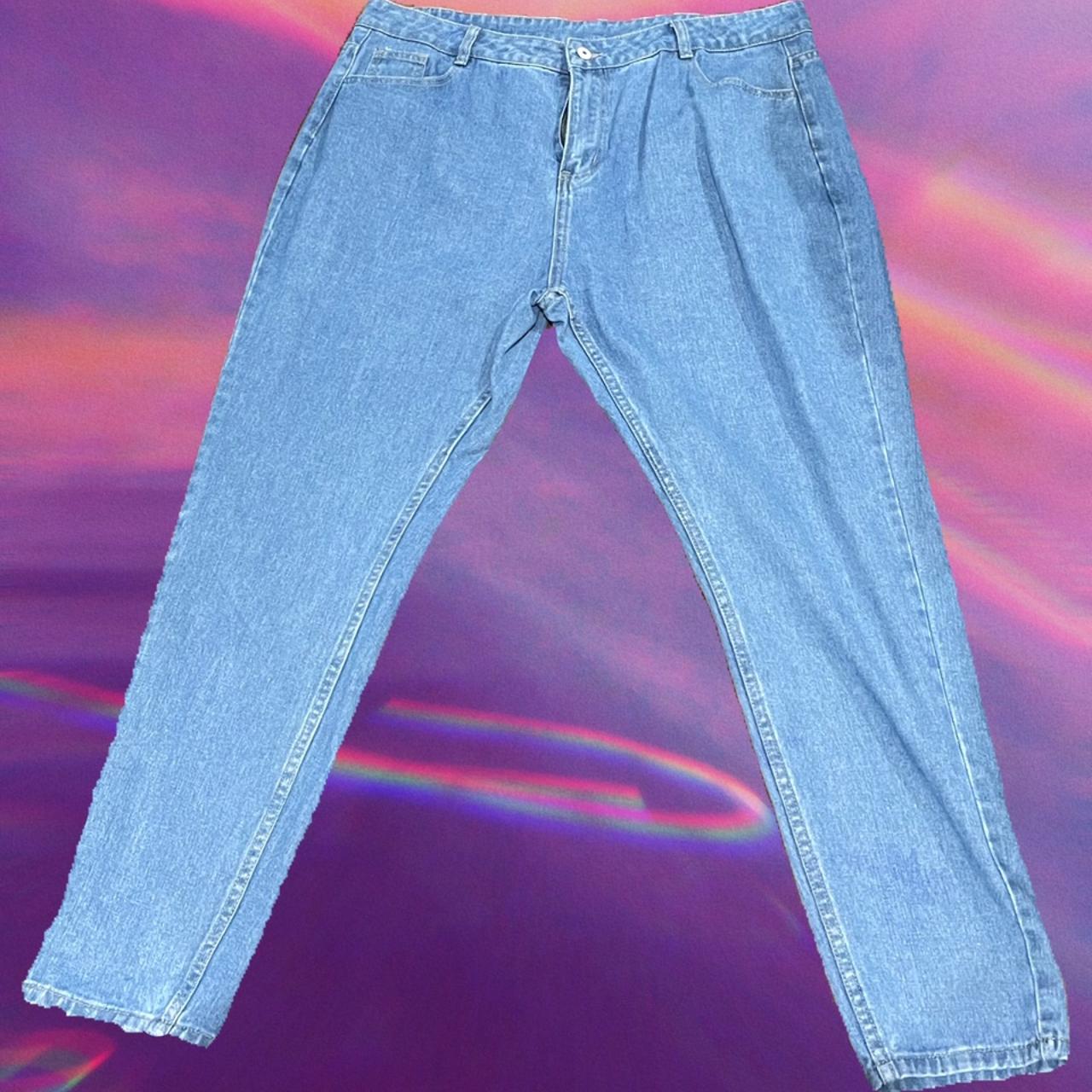 Basic denim jeans. Quality is almost like new, never... Depop