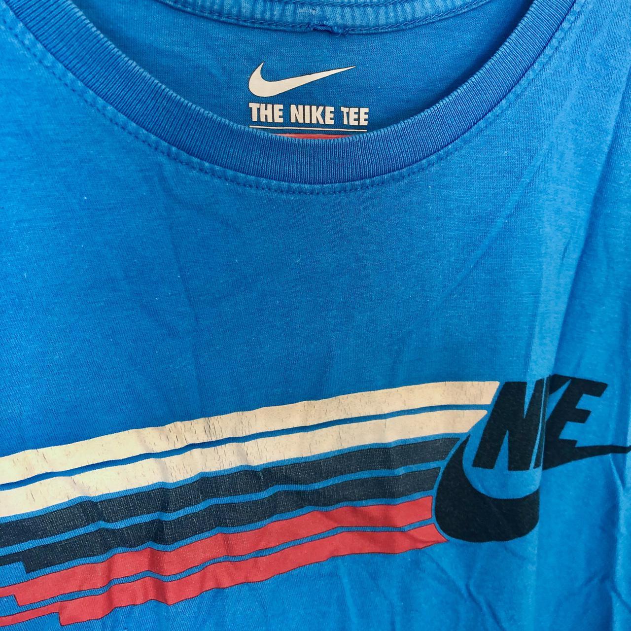 nikelab t shirt blue