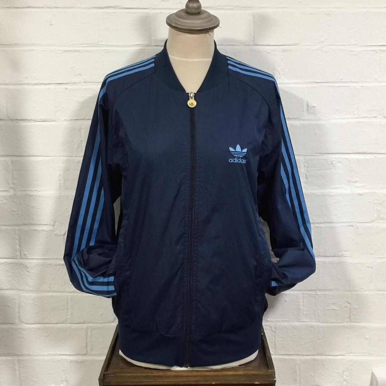 Adidas Men's Blue Jacket | Depop