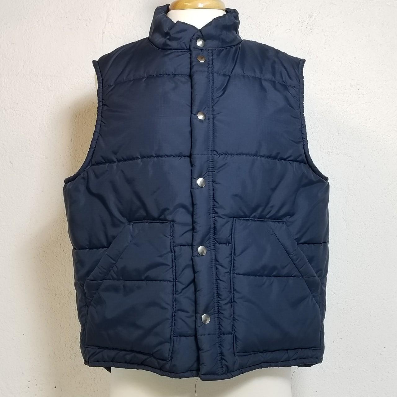 Montgomery Ward Quality Outerwear Puffer Button Up... - Depop