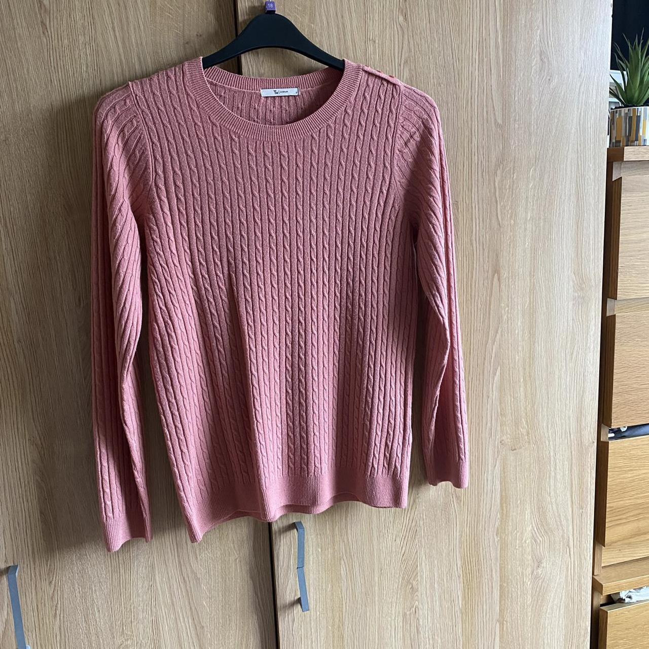 Sainsbury's TU Women's Pink Jumper Depop