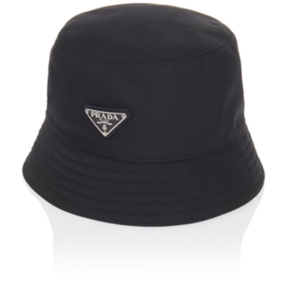 Prada Women's Black Hat | Depop