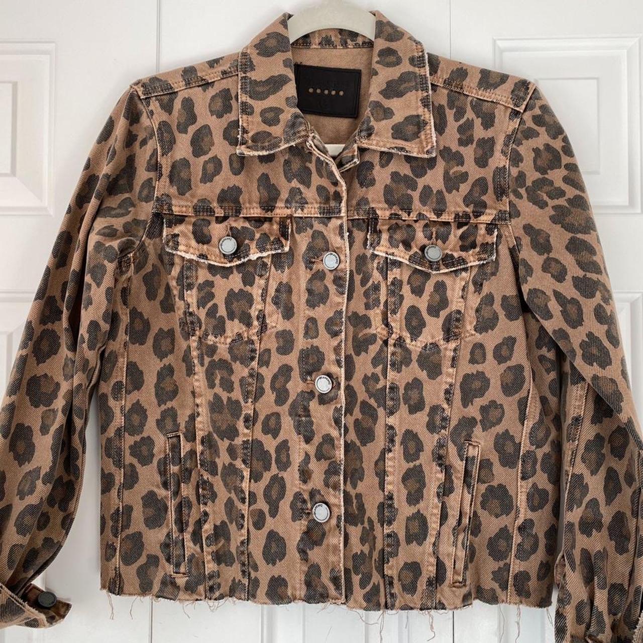 blank nyc leopard jacket