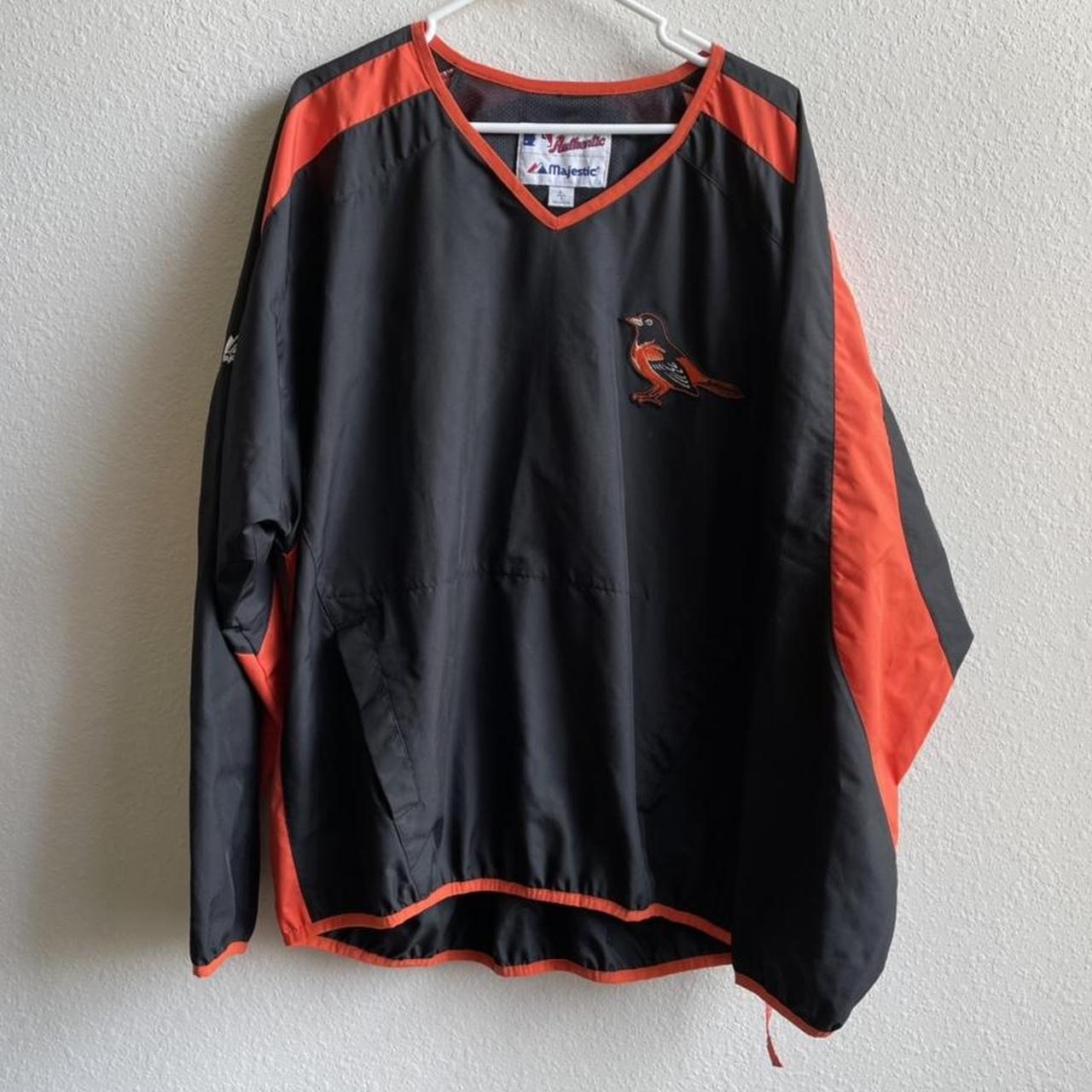 Majestic, Jackets & Coats, Vintage Majestic Baltimore Orioles Mlb  Windbreaker Jacket