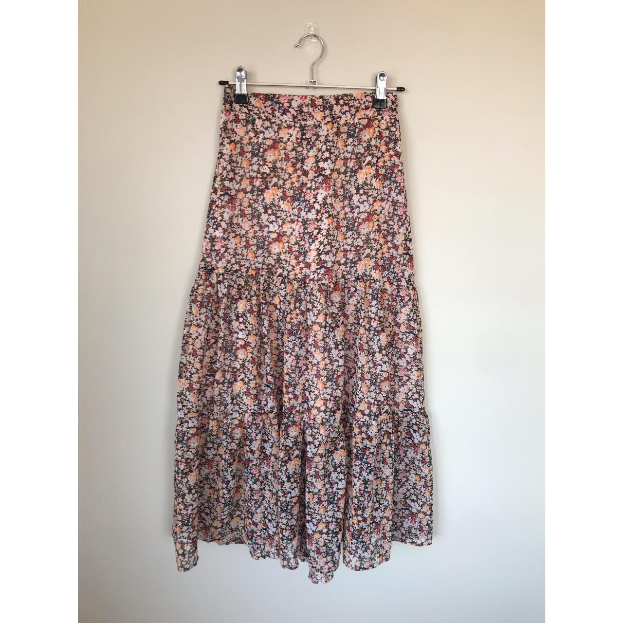 Dotti floral maxi skirt hotsell