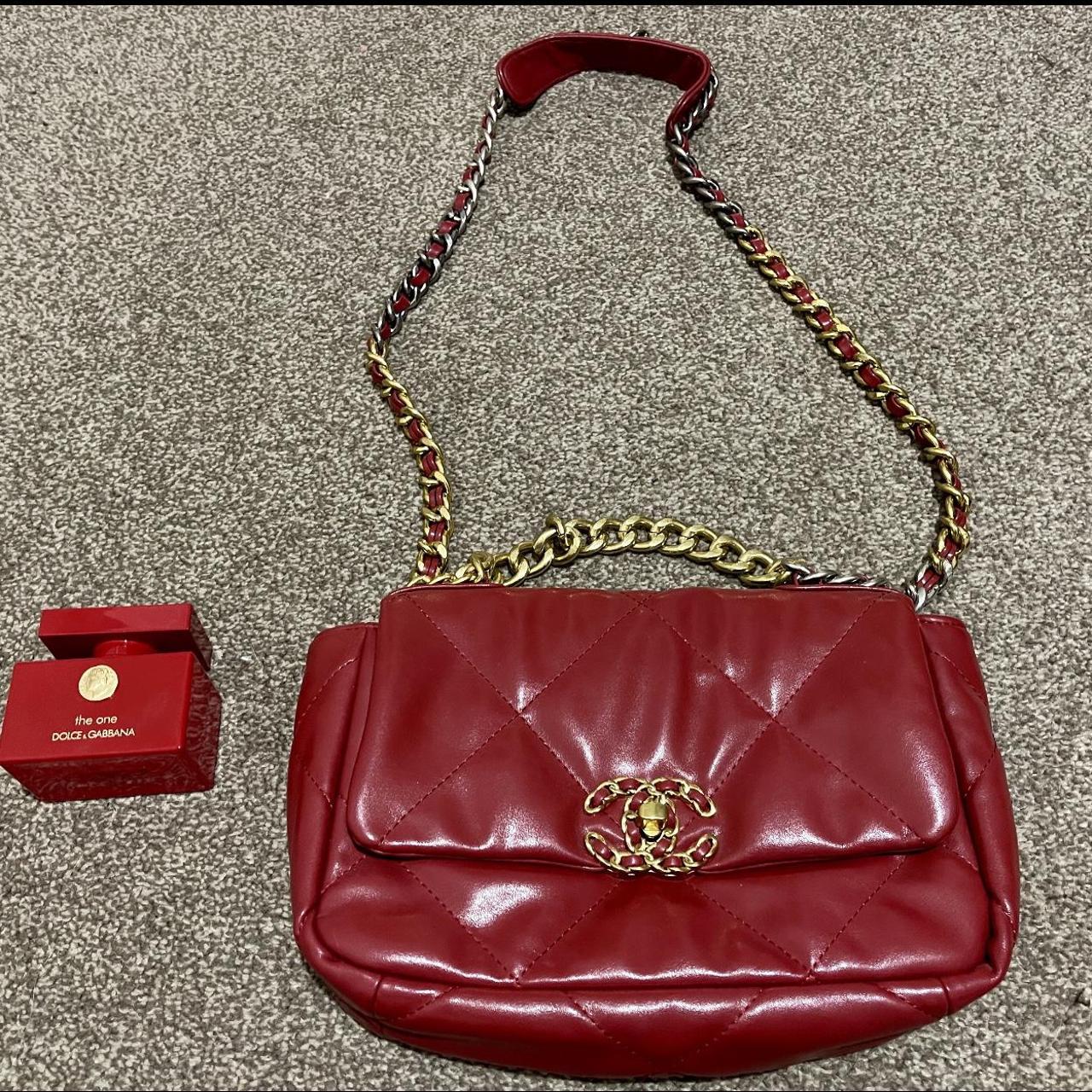Product Image 1 - Chanel handbag wine red colour