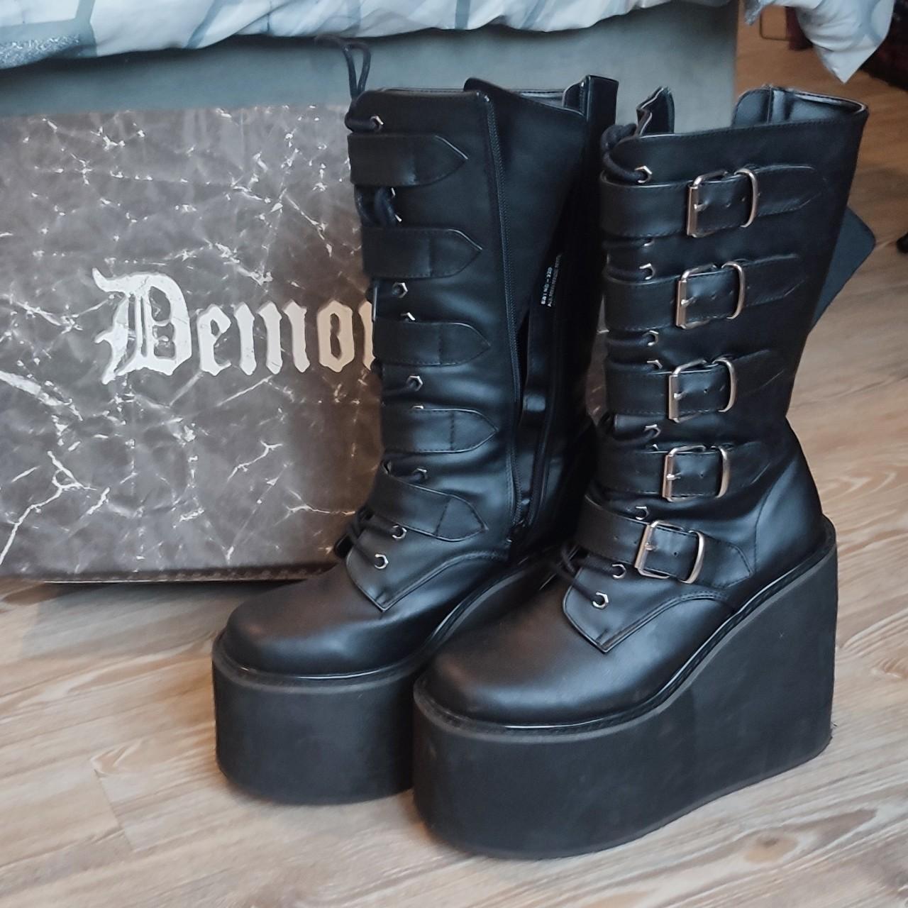 demonia vegan boots