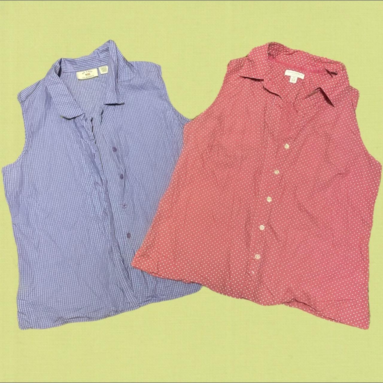 American Vintage Women's Pink and Purple Shirt