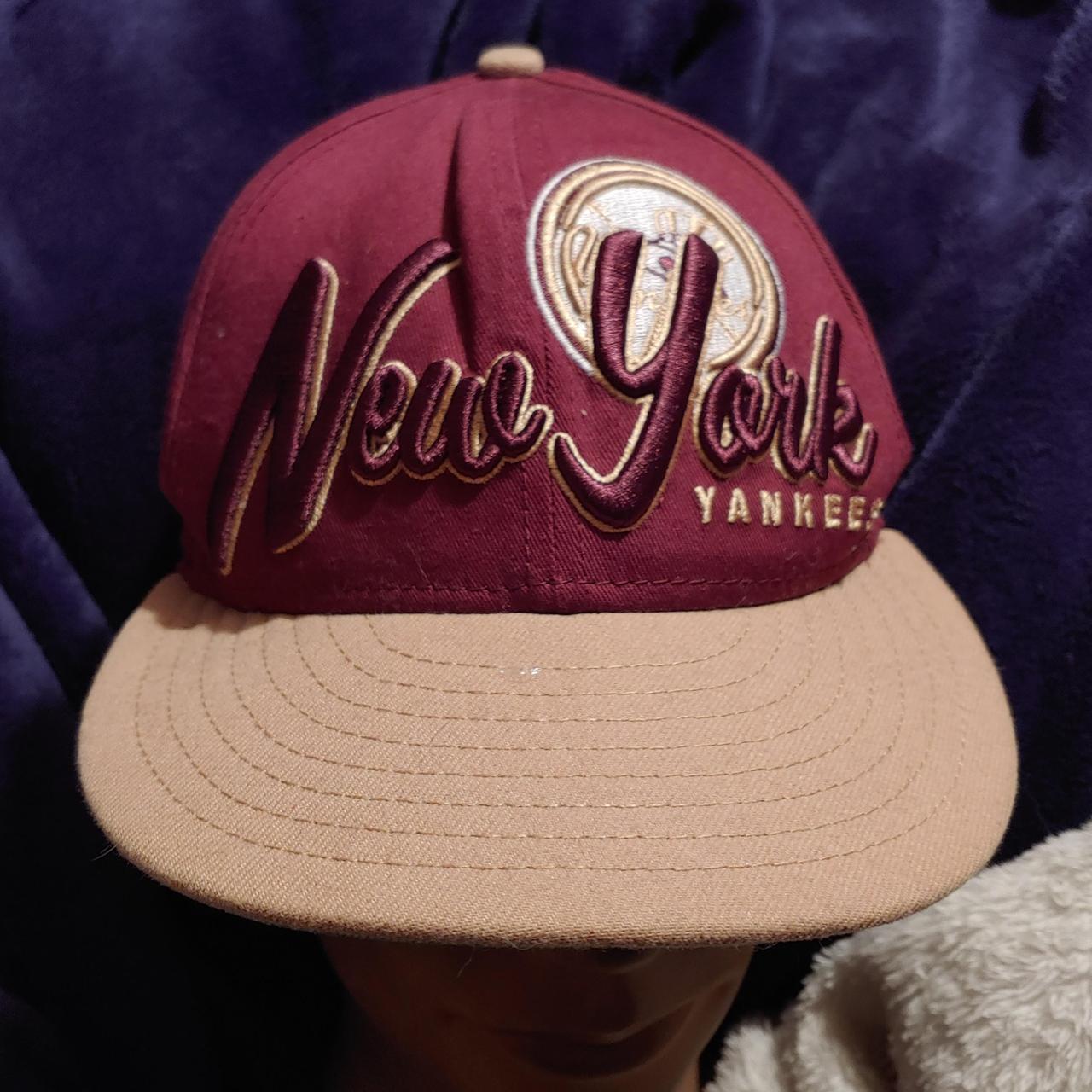  Tan Yankees Hat