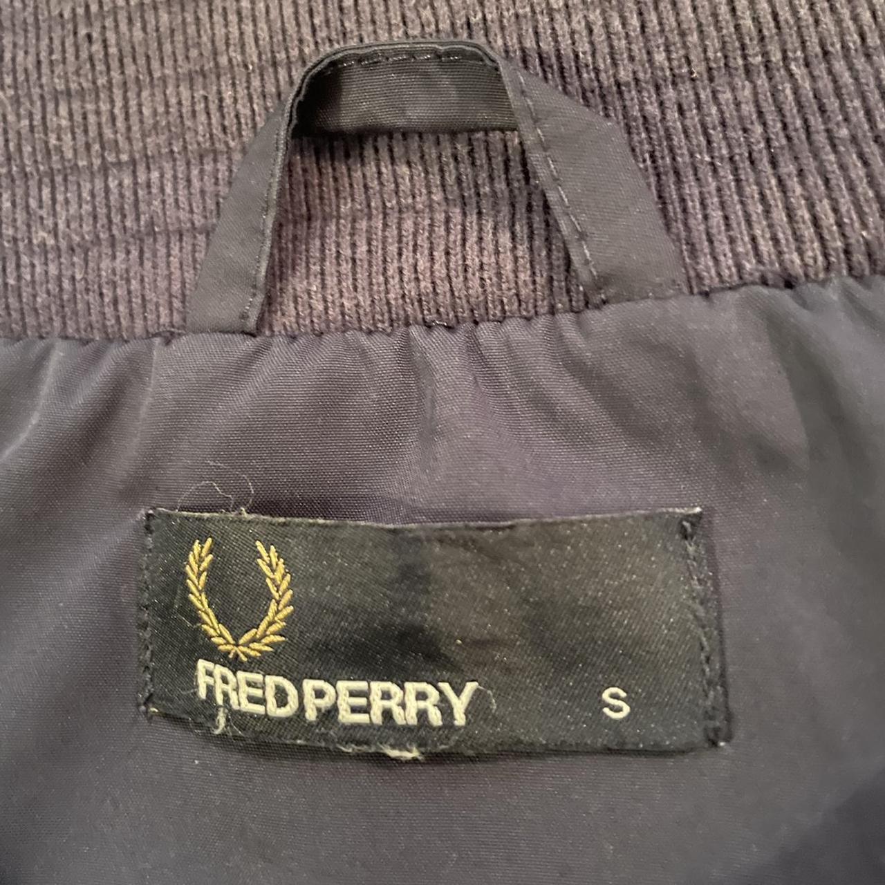 Fred Perry Blue Monkey Jacket Classic Harrington... - Depop