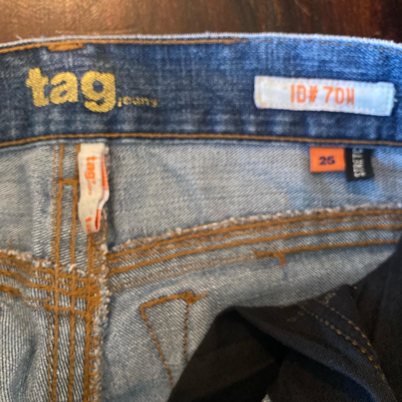 TAG Heuer Women's Blue and Gold Jeans (4)